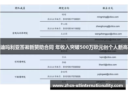 迪玛利亚签署新赞助合同 年收入突破500万欧元创个人新高